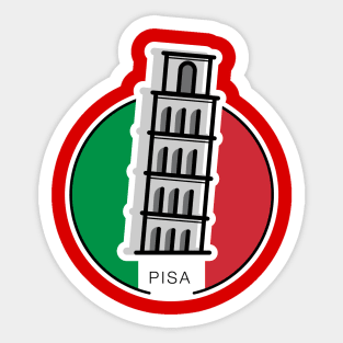 Around the world - Italy Sticker